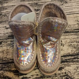 NEW!!! MOU Eskimo 18CM Sheepskin Wool with Eva sole #intergalaticcute